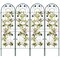 4 Pack 71 X 20 Inches Metal Garden Trellis For Climbing Plants